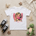 T-shirt Enfant - Je suis née pour briller! Atelier Rose Bonbon