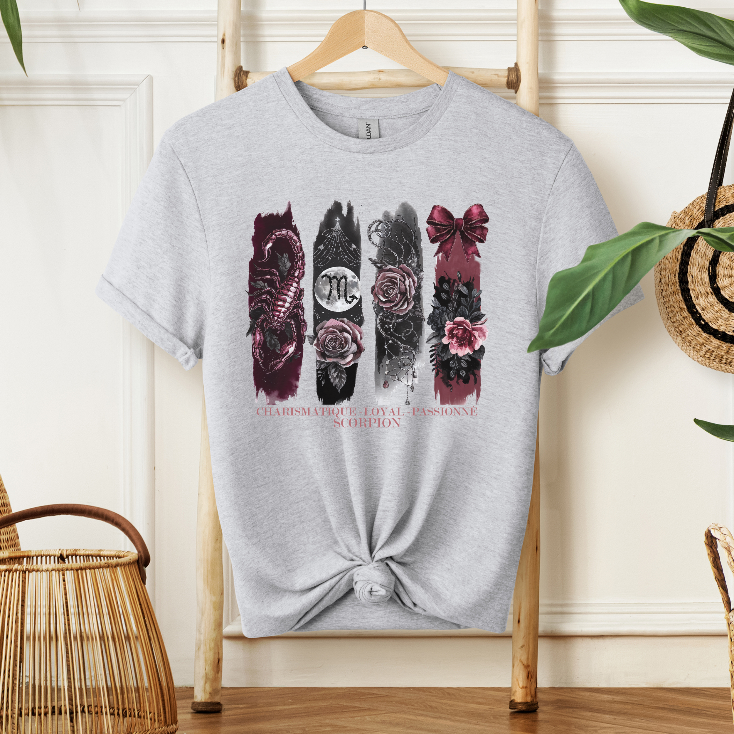 T-shirt Astrologie - Scorpion Atelier Rose Bonbon