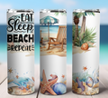 Bouteille Isotherme - Eat Sleep Beach Repeat