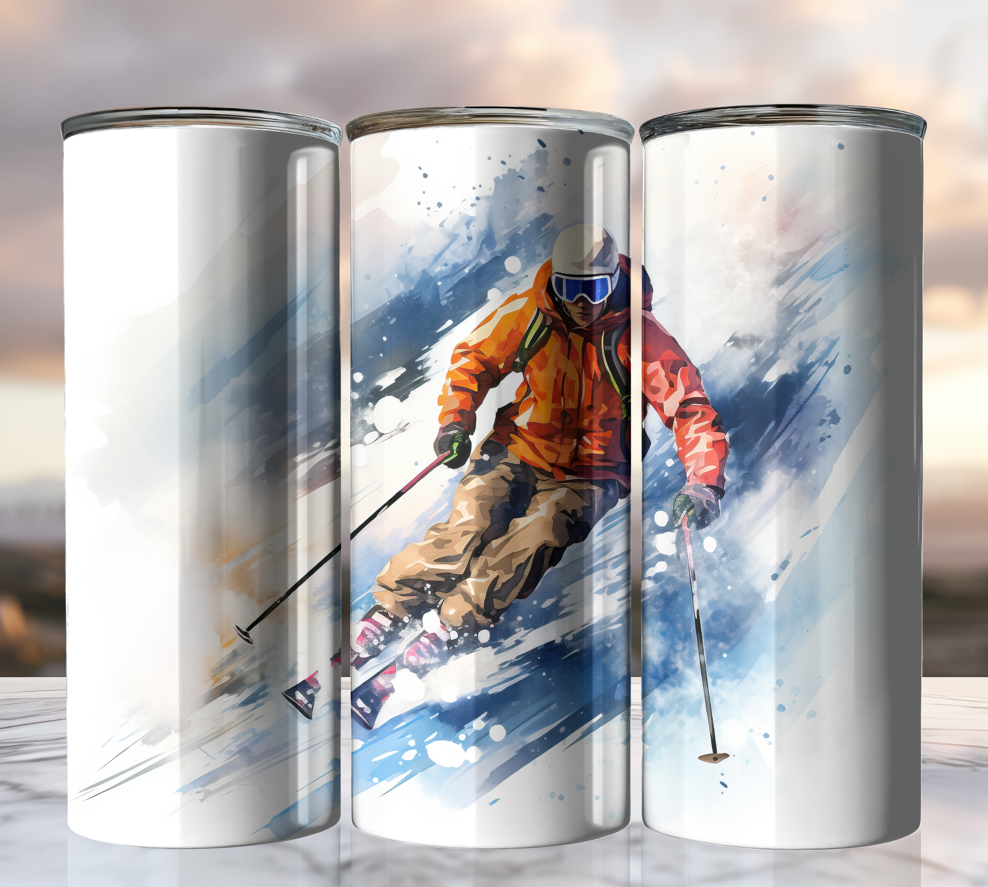 Bouteille Isotherme - Ski alpin