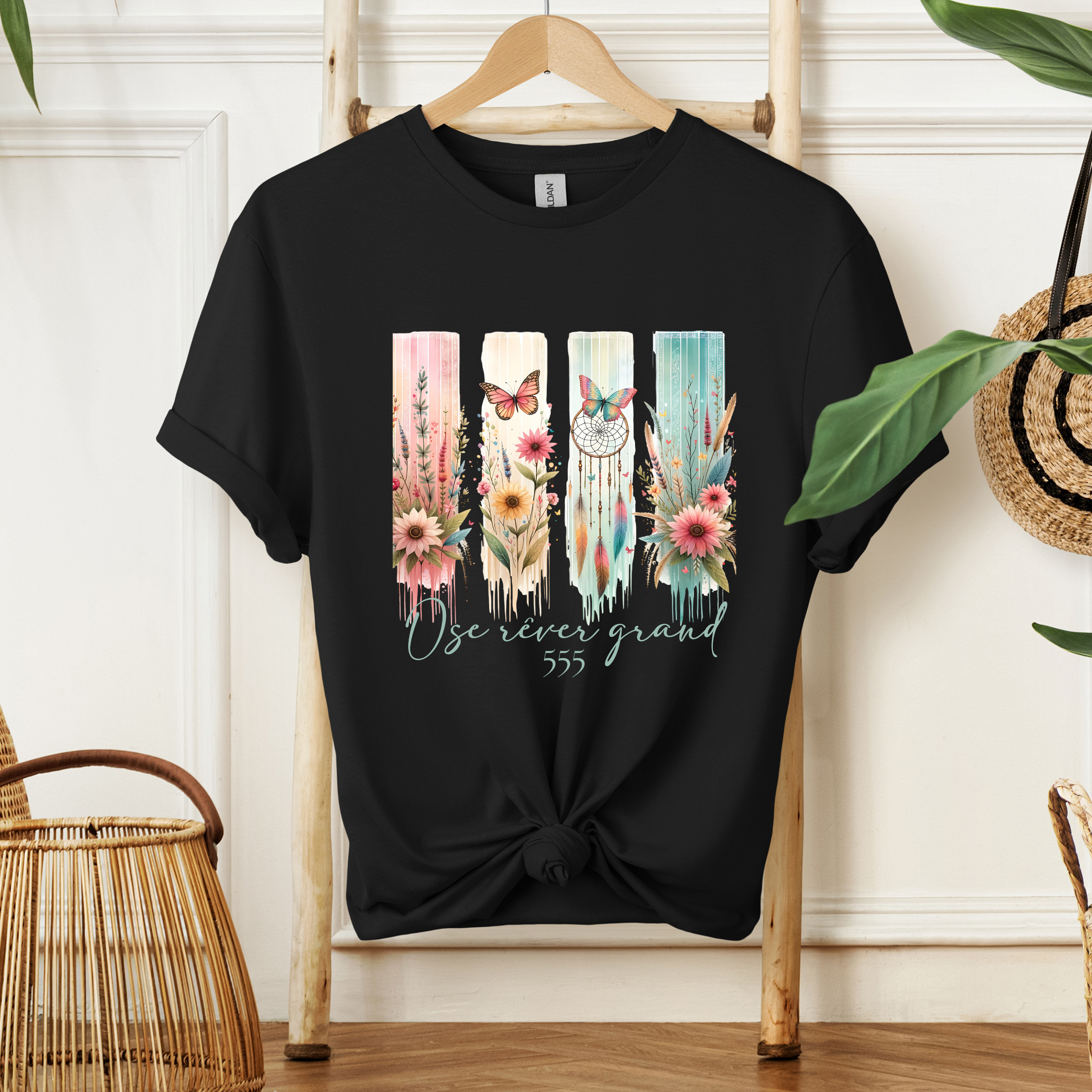 T-shirt - Ose rêver grand Atelier Rose Bonbon