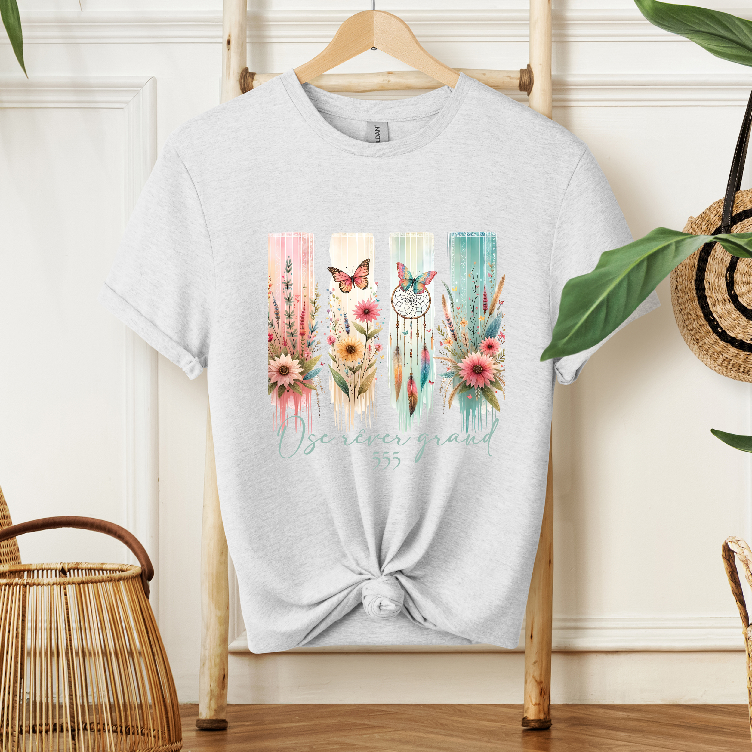 T-shirt - Ose rêver grand Atelier Rose Bonbon