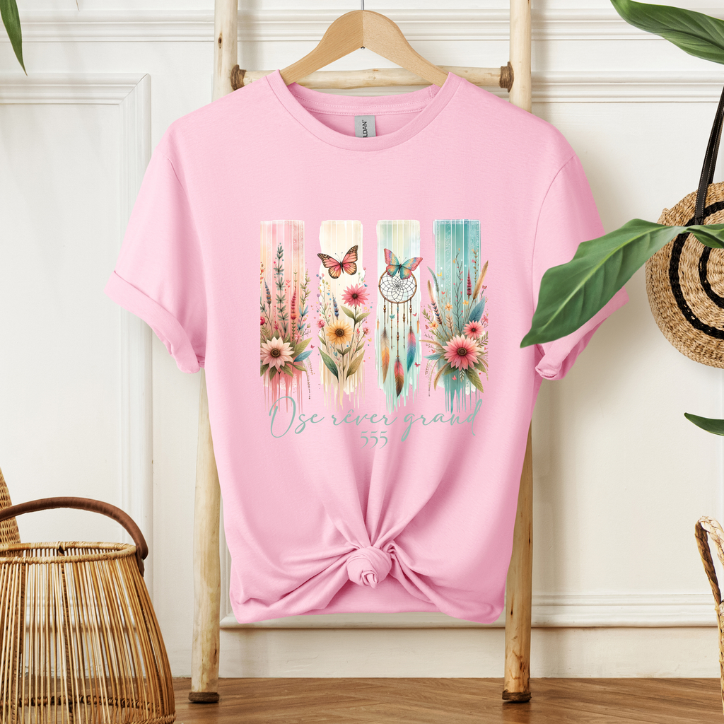 T-shirt - Ose rêver grand Atelier Rose Bonbon
