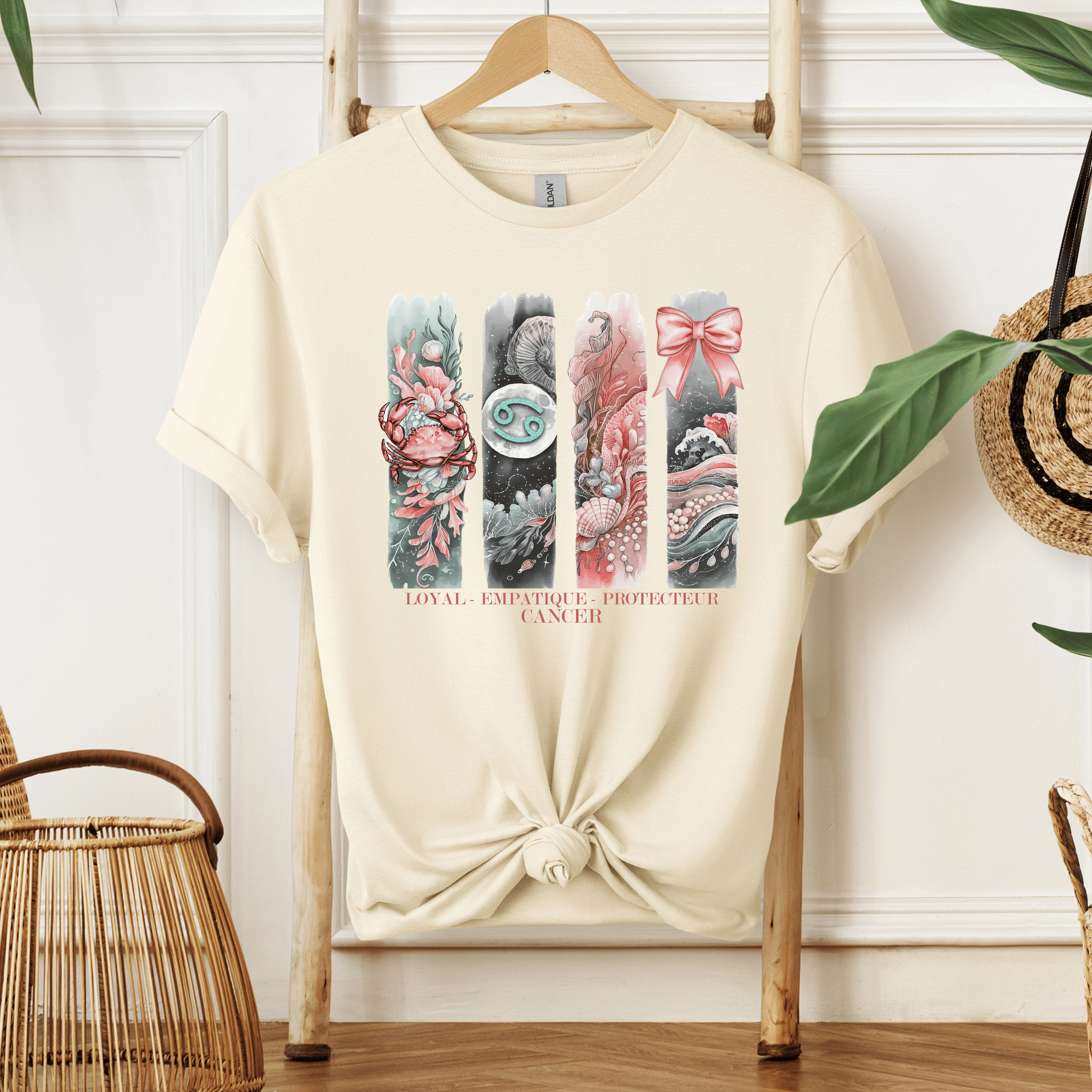 T-shirt Astrologie - Cancer (Copie) Atelier Rose Bonbon
