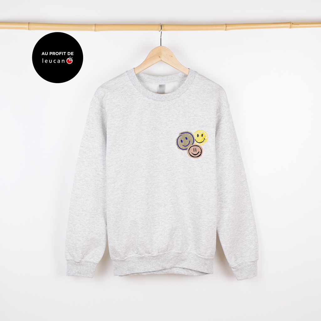 Crewneck - Sème des sourires Atelier Rose Bonbon