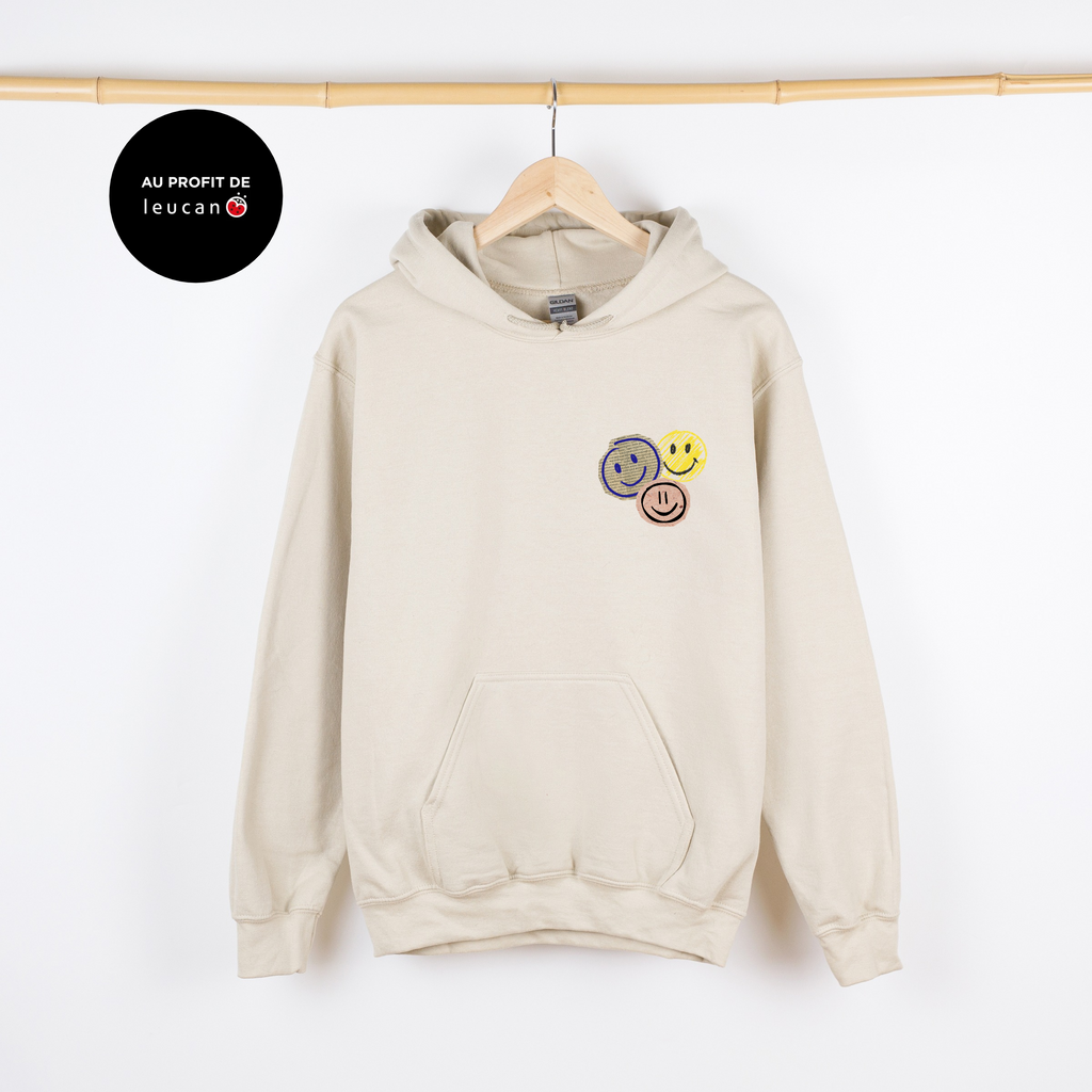 Hoodie - Sème des sourires Atelier Rose Bonbon