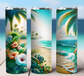 Bouteille Isotherme - Plage turquoise