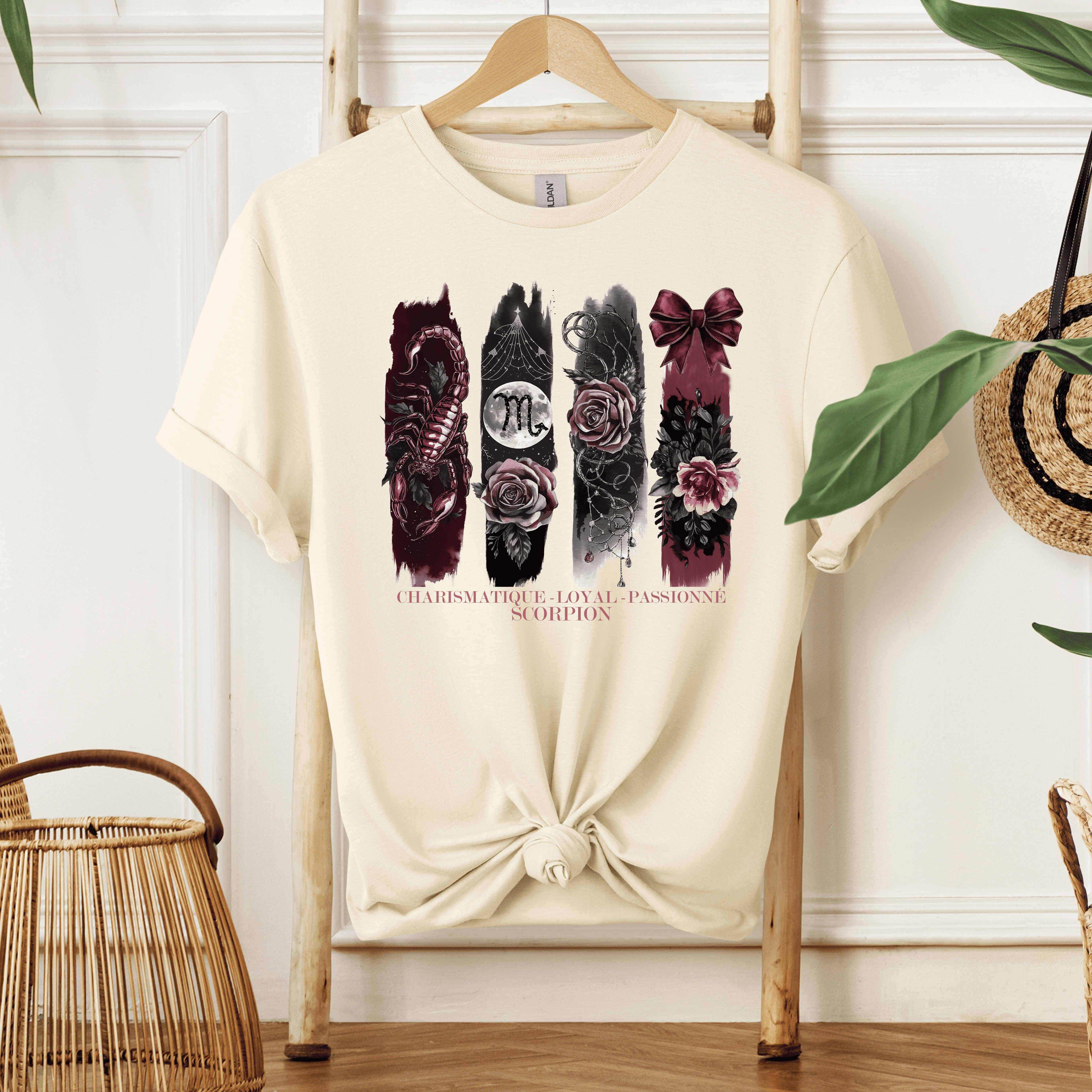 T-shirt Astrologie - Scorpion Atelier Rose Bonbon