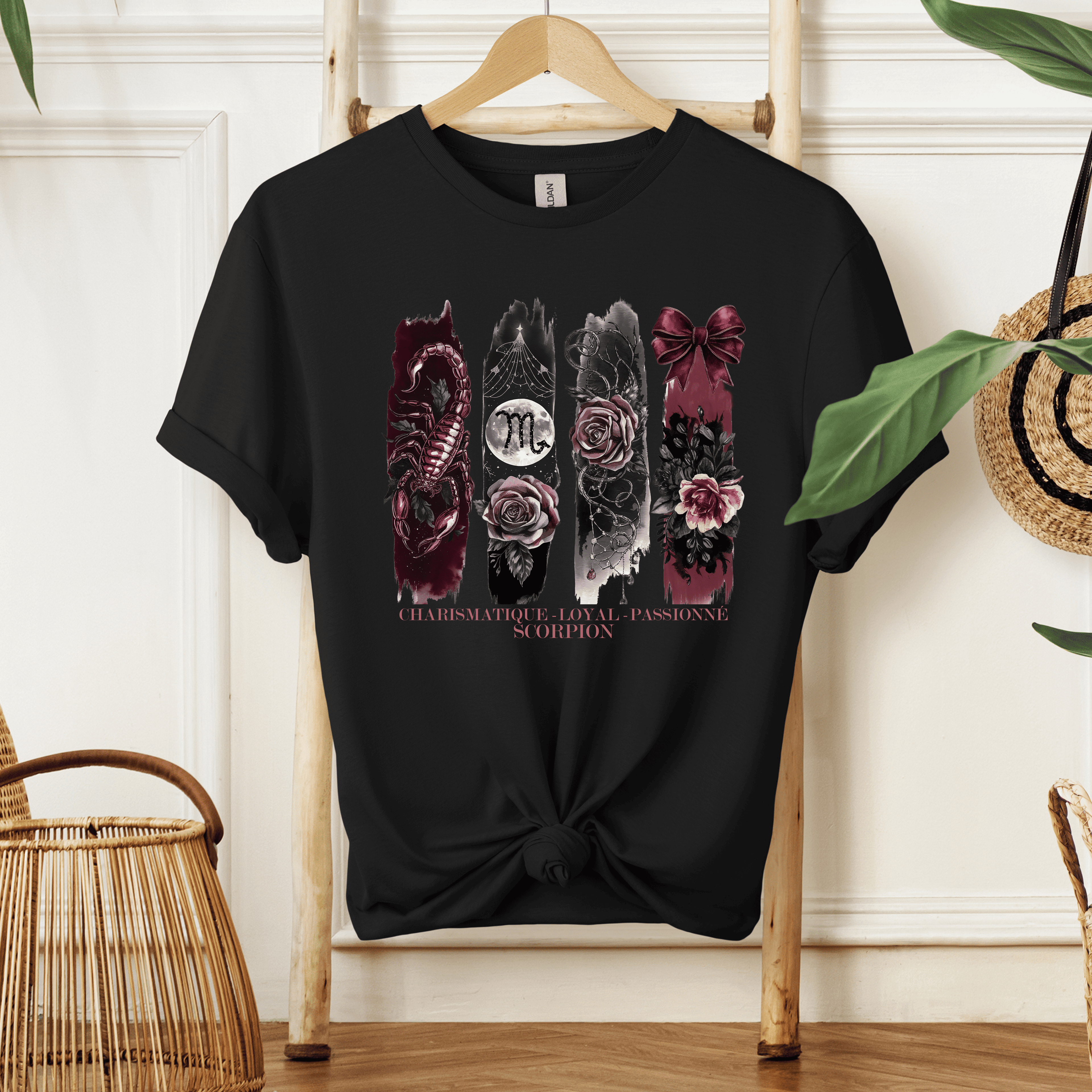 T-shirt Astrologie - Scorpion Atelier Rose Bonbon