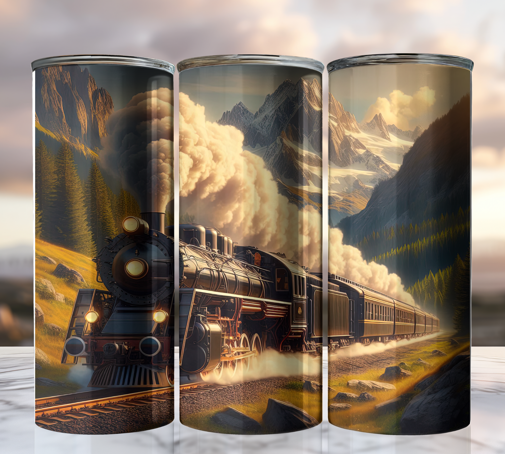 Bouteille Isotherme - Train