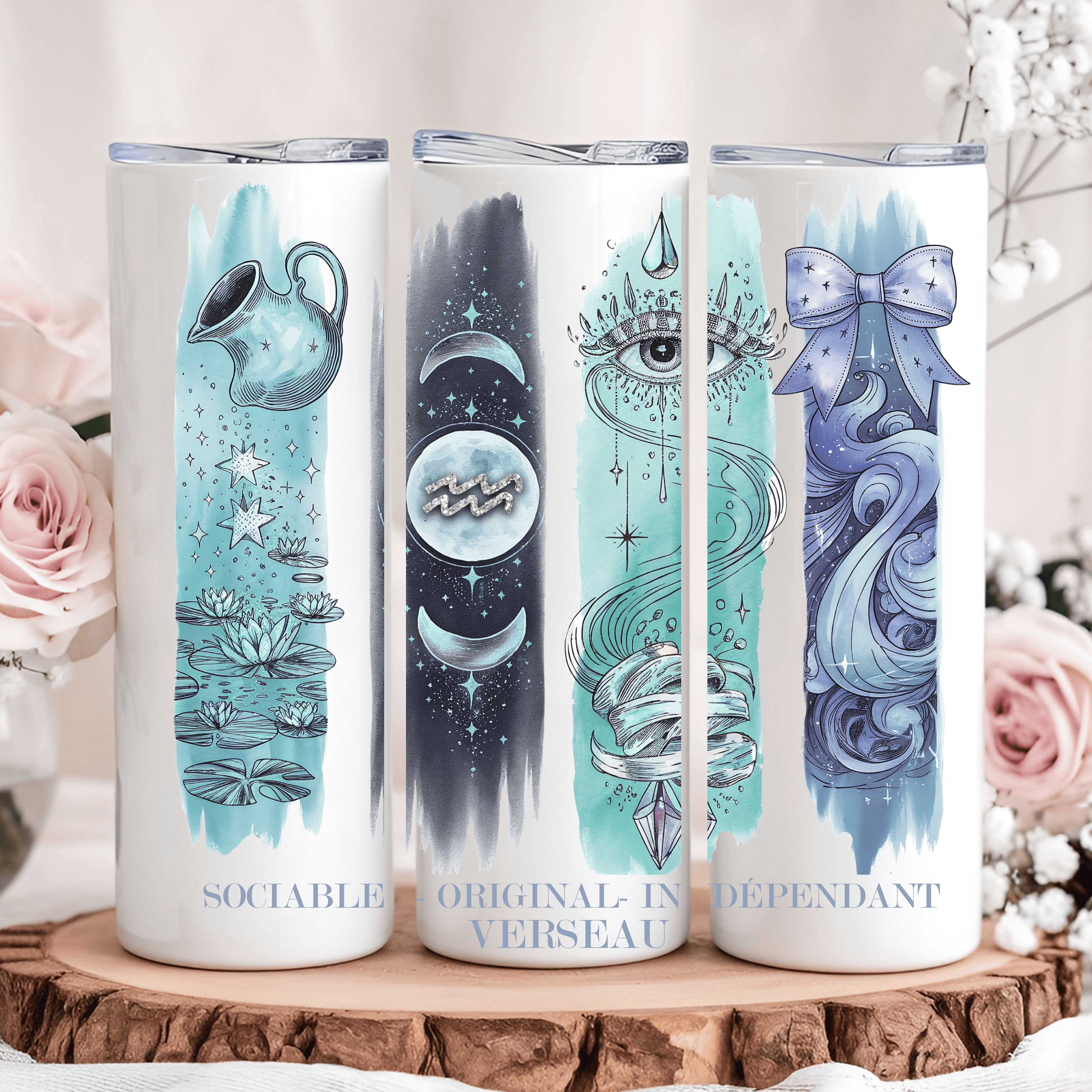 Bouteille Isotherme - Astrologie Verseau