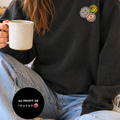Crewneck - Sème des sourires Atelier Rose Bonbon